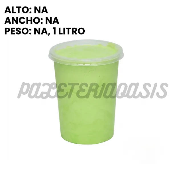 Litro nieve de agua